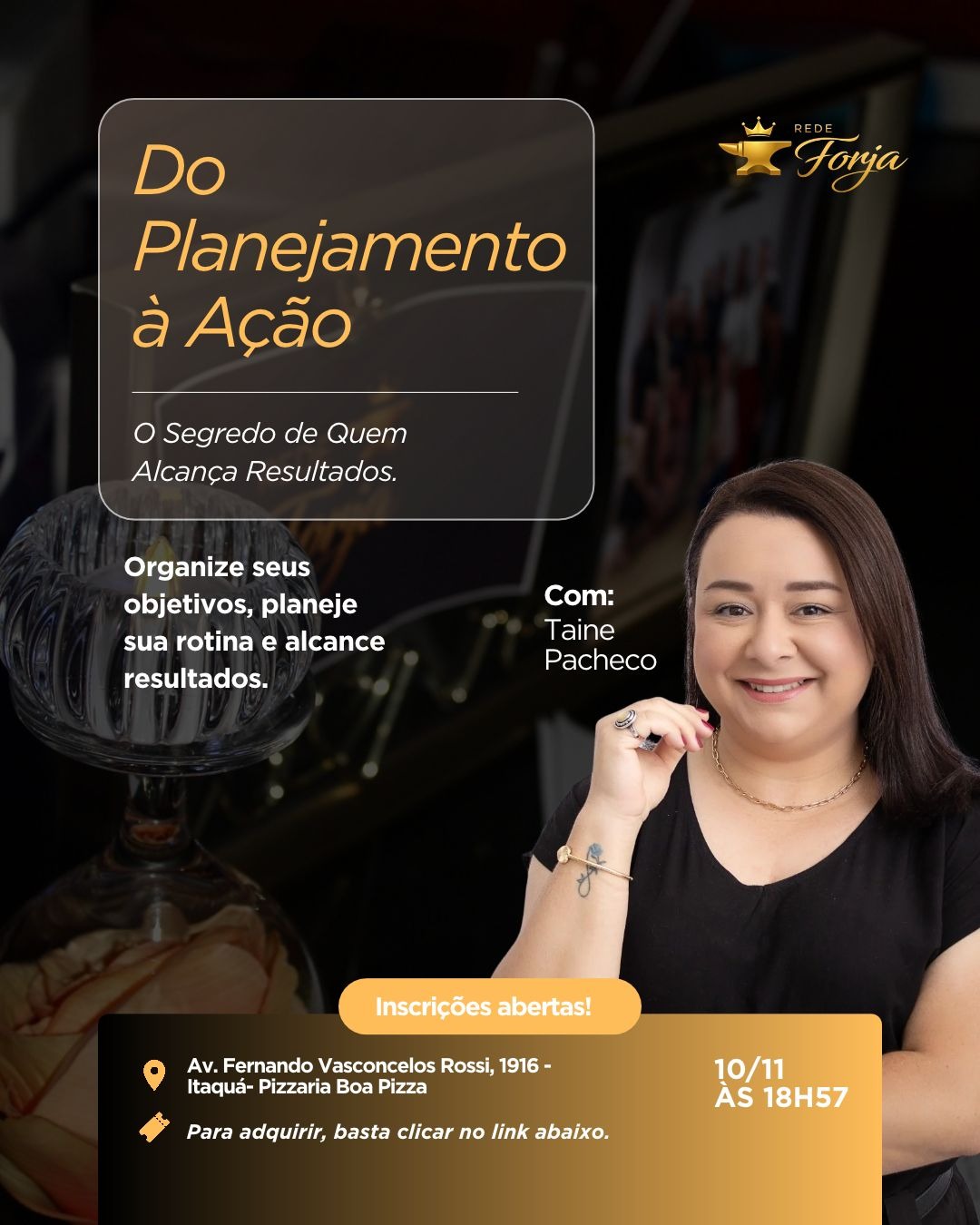 Banner de Do planejamento à Ação - O segredo de quem alcança resultados